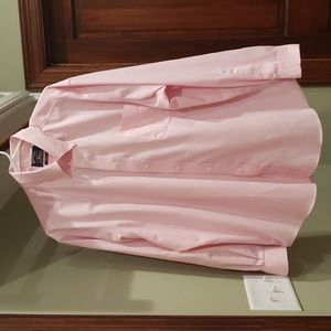 Mens American Living Long Sleeve Dress Shirt Size 17 1/2